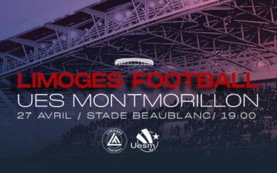 Un match inédit entre Limoges Football et Montmorillon au Stade de Beaublanc le 27 avril, en co-organisation avec le LH